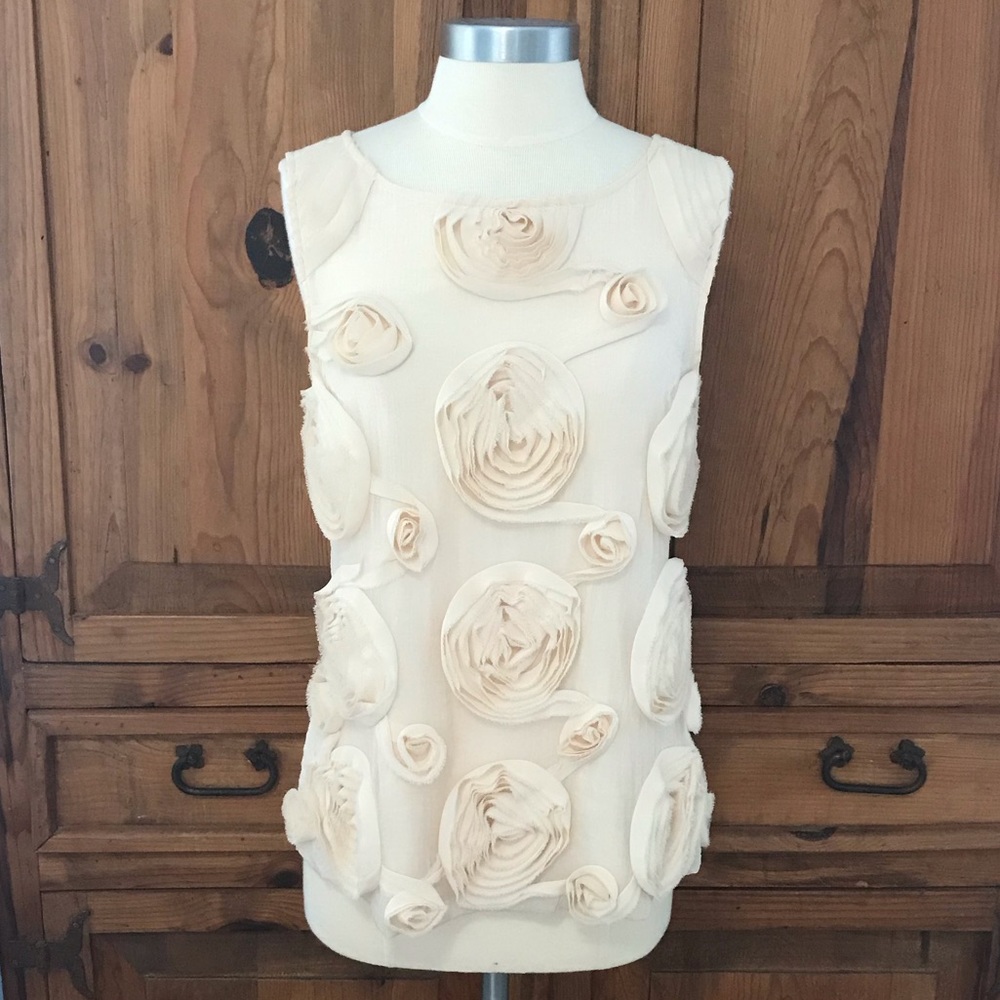 Anthropologie Baraschi floral top